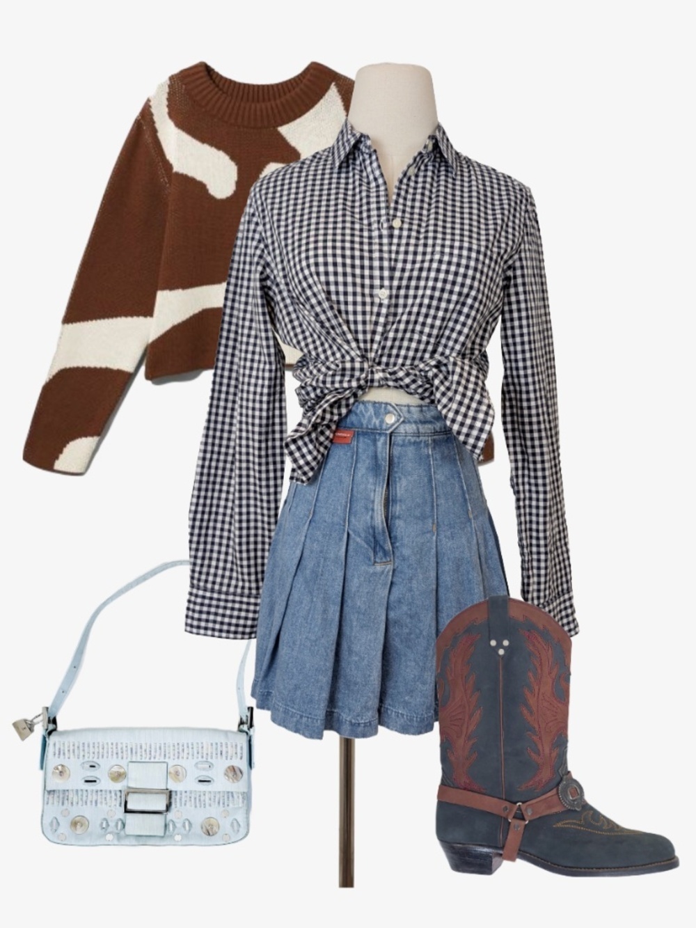 (Free with Purchase) Gap Gingham Button Down Shirt long Sleeve Size Small